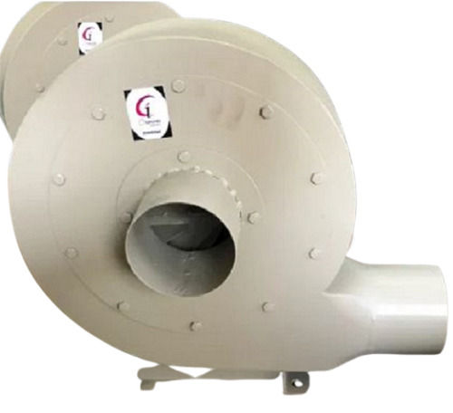 White Industrial Suction Fan Blower