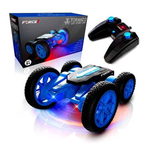 Kids Electric LED Stunt Car Toys For Gaming By Dev Enterprise