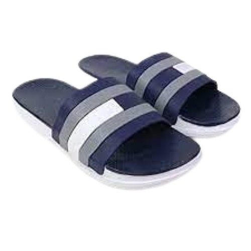 Blue Premium Quality And Lightweight Casual Wear Rubber Flip Flop For Men