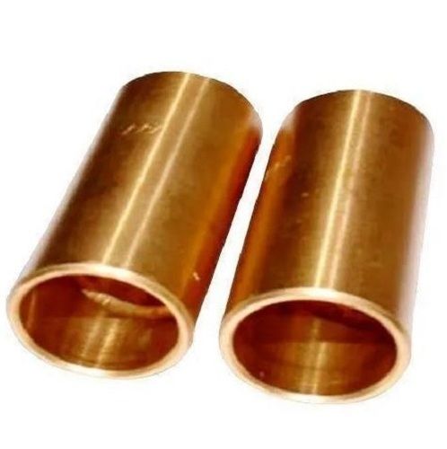 Golden Round Polished Casted Gunmetal Bushes For Industrial Purposes