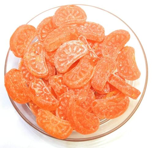 Sweet And Sour Taste Solid Ready To Eat Orange Candy Additional Ingredient: Na