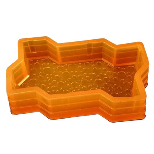 10 Mm Thick Zig Zag Pvc Paver Mould For Industrial Use