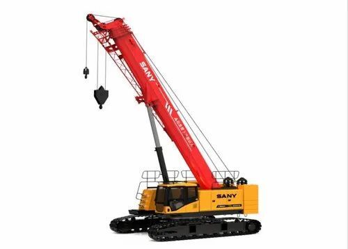 2000 Rpm 40 Ton Capacity Paint Coated Mild Steel Mini Crawler Crane Application: Construction