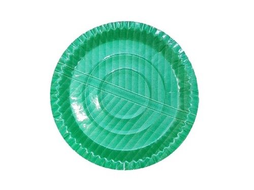 50 Piece Pack Eco Friendly Round Shape 12 Inch Disposable Paper Plate