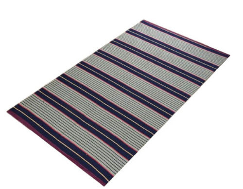 Multi Color 6X4 Foot Pure Cotton Rubber Back Carpet Floor Mat