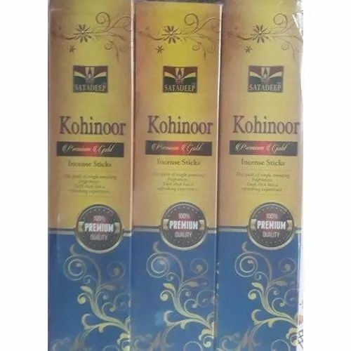 Brown Black Kohinoor Premium Gold Incense Stick For Religious