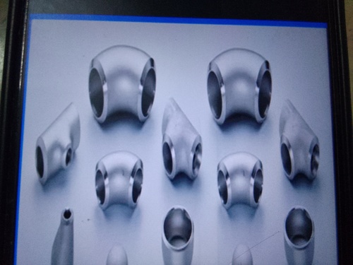 Corrosion And Rust Resistant Durable Stainless Steel Pipe Fittings - Round Shape, Silver Color | Portable, Rust Free, New Condition, Corrosion Resistant