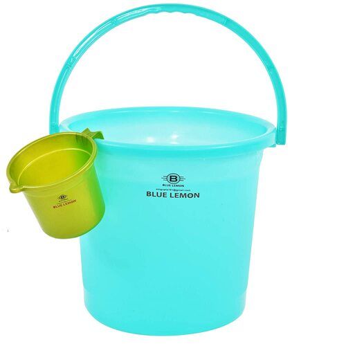 Durable Lightweight Smooth Glossy Plastic Tint Buckets With Mugs