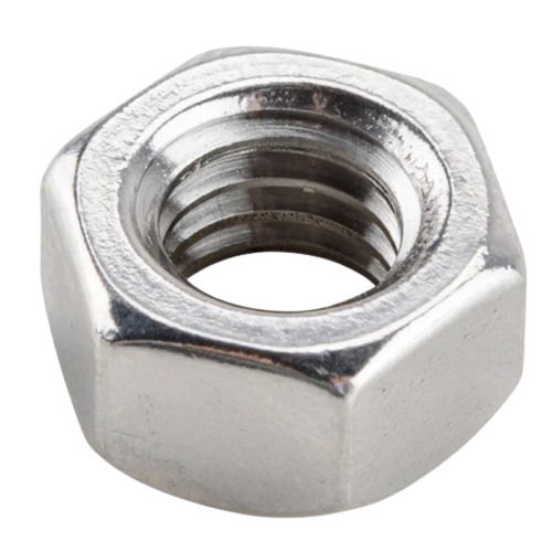 Silver Galvanized Corrosion Resistance Polished Finish Stainless Steel Hex Nut