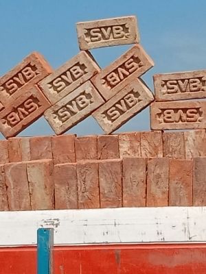 red clay bricks