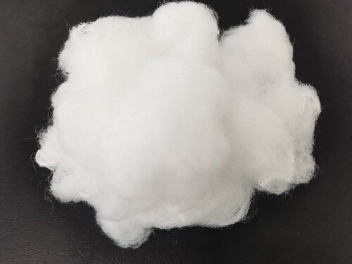 100% Recycled Eco Friendly Natural White Recycled Polyester Fibre