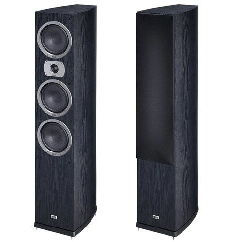 Black 100 Watt Rectangular Tower Speaker