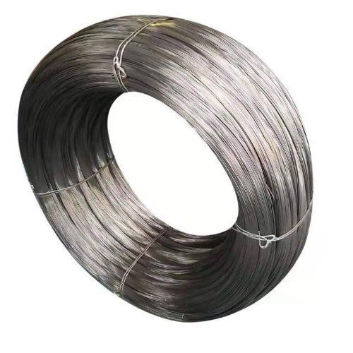 Silver 3.1 Mm Thick Corrosion Resistance Polished Finish Spring Steel Wire