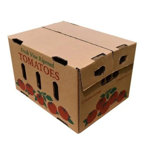 3 Mm Thick Biodegradable Printed Cardboard Vegetable Box
