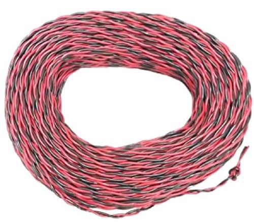 Red With Black 32 X 10 X 8 Cm Electrical Cable Application: Construction