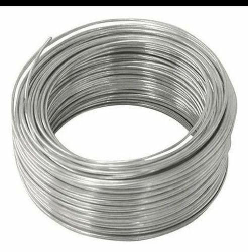 Silver 8 Swg Low Carbon Steel Wire