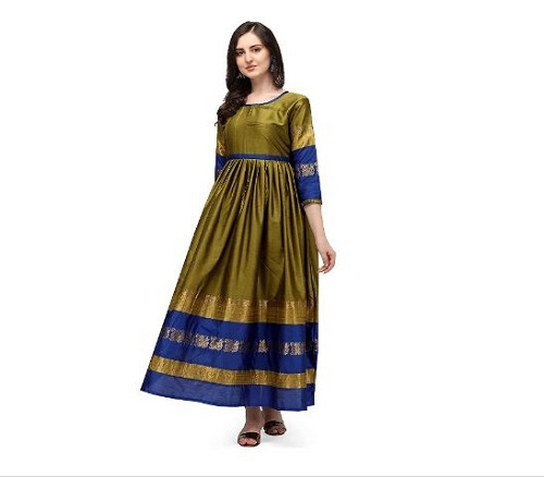 knee length dresses for ladies Luxury Heavy Embroidered Bridal Chiffon Mehndi Dress (DZ18251)   DressyZone.com
