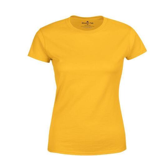 Breathable And Skin Friendly Daily Wear Cotton Plain T Shirts For Womens