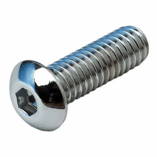 Silver Corrosion Resistance Galvanized Hot Rolled Stainless Steel Button Head Cap Screw