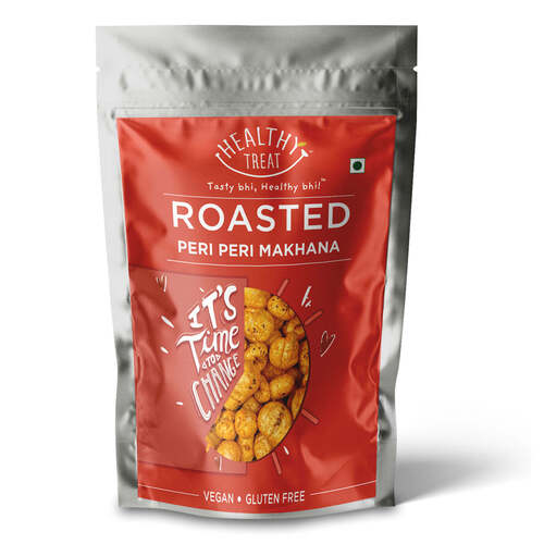 Healthy Treat Roasted Makhana-peri Peri 60 Gm Origin: India