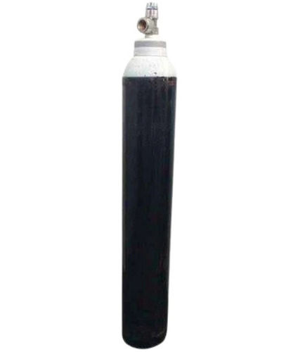 Black 47 Liter Capacity 4 Mm Thick Aluminum Body Oxygen Gas Cylinder