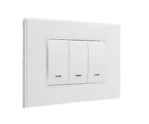 Plastic Material White Electrical Switch