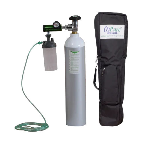 Steel Body Manual Portable Oxygen Cylinder 