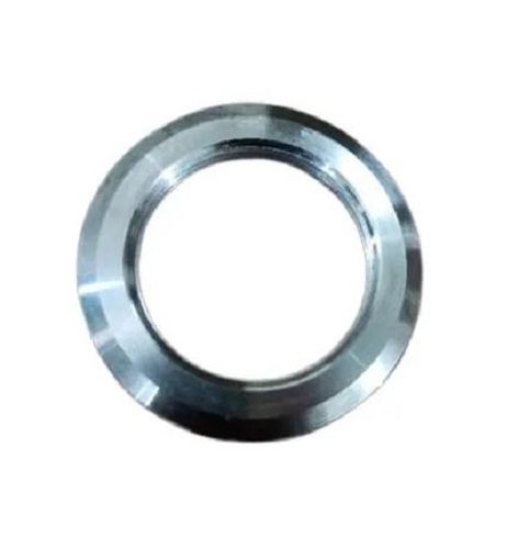 Silver Rust Proof Polished Mild Steel Round Ring Nuts