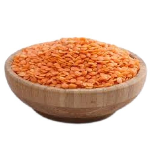 100 Percent Pure Orange Splited Indian Origin Round Shape Dried Masoor Dal