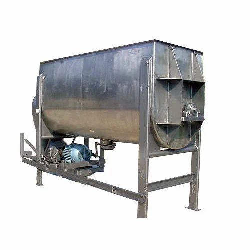 2000 Kg Capacity Automatic Stainless Steel Ribbon Blender Machine For Industrial Use