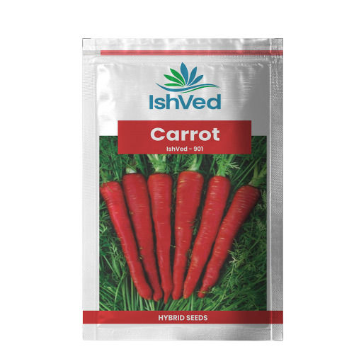  250 ग्राम शुद्ध और सूखे आम तौर पर उगाए जाने वाले हाइब्रिड गाजर के बीज