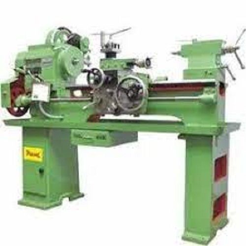 Green 30 To 550 Rpm Spindle Thread Cnc Lathe Machine