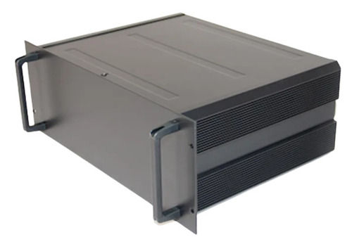 Grey 335X425X217.3Mm Paint Coated Aluminium Rack Mounted Instrument Case