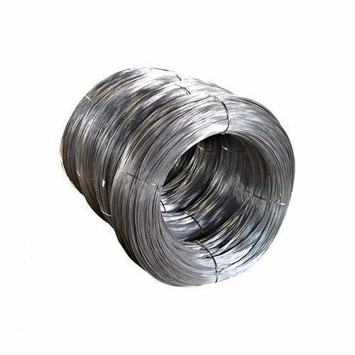 Silver 6.3 Mm Thick Galvanized Alloy Steel Wire For Construction Use