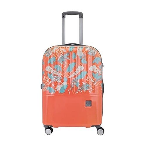 Lightweight 66 X 46 X 30 Cm Orange Plastic Trolley Bag