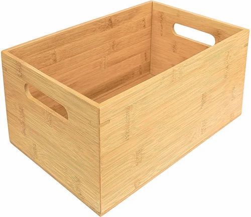 Brown 80 Kilogram Capacity Rectangular Wooden Pallet Boxes