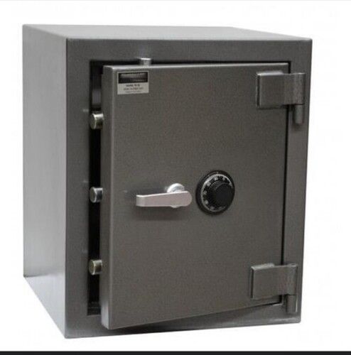 Grey Black Manual Fire Proof Commercal Cash Safe Locker For Security