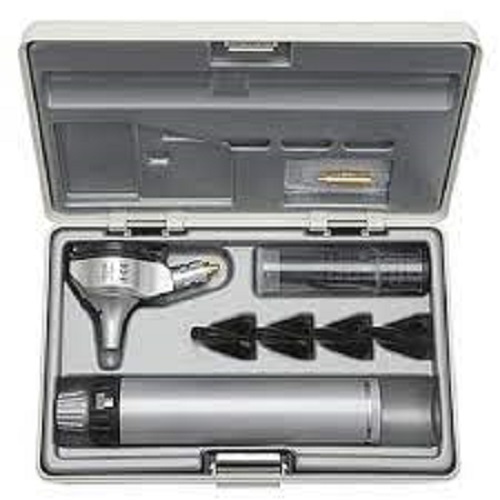 Heine Beta 400 Otoscope Set - Metal and Glass 4.2X Magnification for Detailed Examination of Ear Canal and Eardrum Suitable for Clinic and Hospital Use Manual Operation with 10 Year Parts and Labor Guarantee