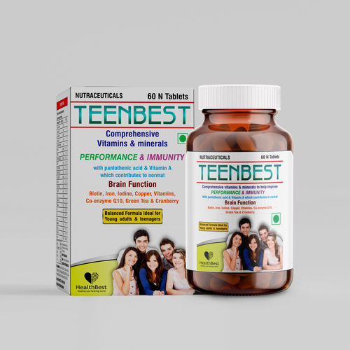 Teenbest Multivitamin Nutraceuticals Tablets