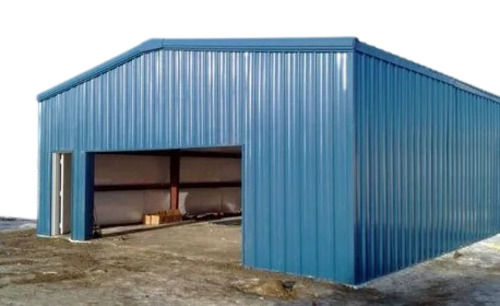 15 Mm Thick Color Coated Steel One Door Warehouse Shed