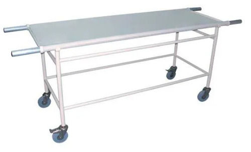 2030X 560X 820 Mm 5 Kilogram Uv Resistant Stainless Steel Stretcher Trolley Design: With Rails