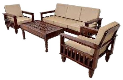 5 Seater 184.2 X 74.9 X 55.9 Cm Wooden Sofa 