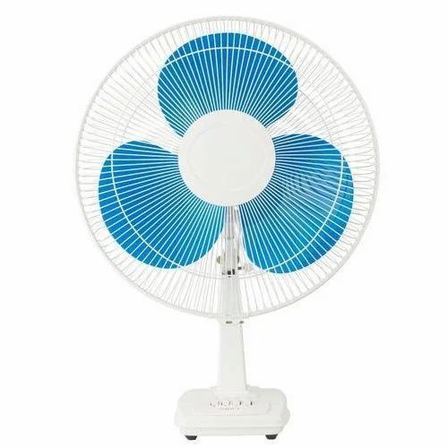 55 Watt 220 Volt 400Mm Sweep 3 Blades Plastic Body Electric Table Fan Blade Diameter: 400 Millimeter (Mm)