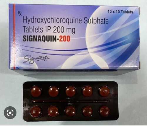 Hydroxychloroquine Sulphate Tablet Ip 200 Mg
