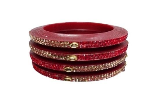 Ladies Party Wear Rich And Stylish Artificial Bangles Diameter: 2.6 Inch (In)