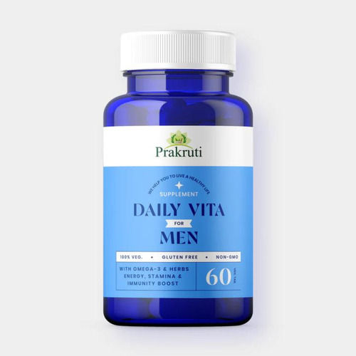 Prakruti Multivitamin Men Tablet for Men's Health (60 Tablets Pack)