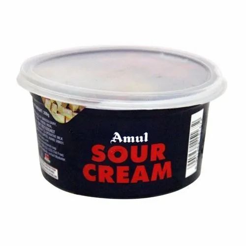 White Premium Quality 200 Gram Rich Protein And Soft Texture Sour Cream