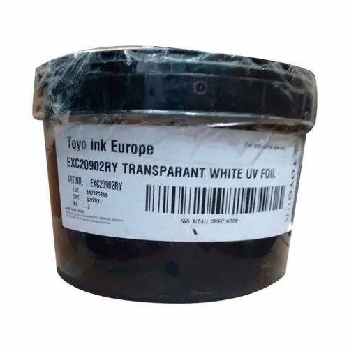 Transparent White Offset Uv Printing Ink For Paper Adn Metalised Polyester