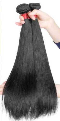 Washable Black Human Hair Extensions For Personal Usage