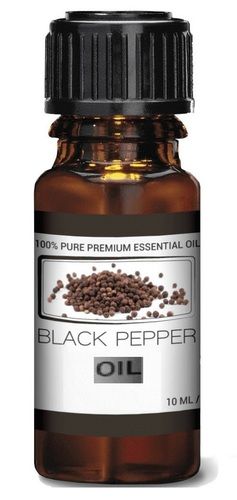 10 Ml Strong Smell Slightly Bitter Taste Cold Pressed Black Pepper Oil